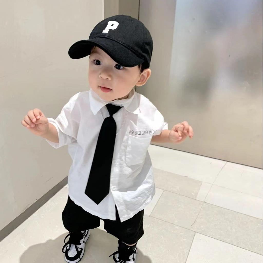 Large Quantity Production Boys And Girls Solid Color Small Tie Children'S Performance Class Uniform Adult Shirt Short Tie