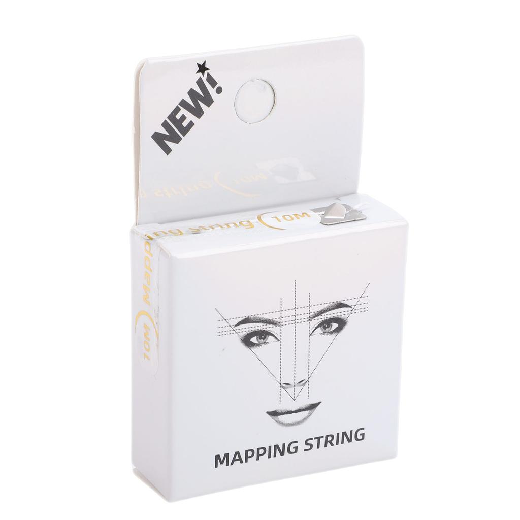 Eyebrow Mapping String Pre Inked Microblading Msuring Thrd for Symmetrical Accurate Marking