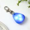 LED Silicone Triangle Pendant Light for Pets Anti-Lost Dog Tag Night Glowing Collar Accessory Backpack Light
