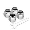 4Pcs Car Tire Valve caps Emblem metal Cap Case For Mercedes Benz B/C/E/S Class A Class C200L GLC GLE CLA accessories Car Styling CD2