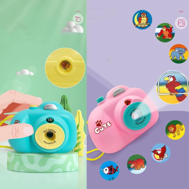 Glowing Projection Cartoon Animal Camera For Kids Fun And Educational Toy For Early Development