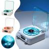 Mini Retro White Noise Bluetooth Speaker Portable Vintage Sleep Aid Bluetooth Speaker Subwoofer With Rgb Light