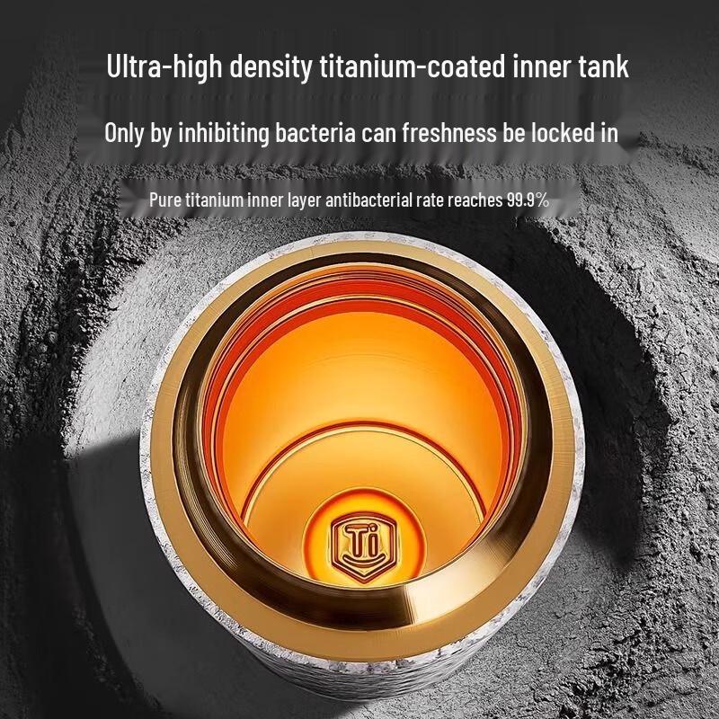 Čistě titanový obchodní termohrnek