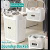 Multi-Size Laundry Basket With Handle Large Capacity Dirty Clothes Basket Laundry Hamper