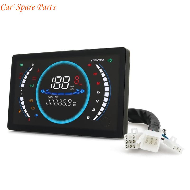 Y4UA LCD Digital Display Speedometer Odometer Dashboard Suitable for 150 CM150 Waterproof Motorbike Instrument LED Tachometer