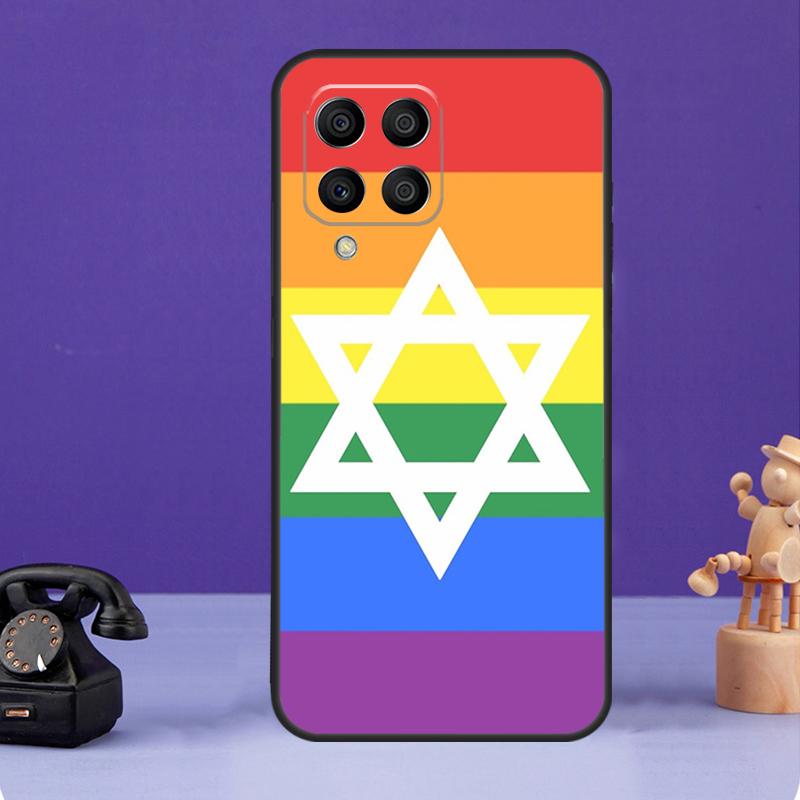 David Jewish Star Symbol Case For Samsung Galaxy M12 M32 M52 M56 M06 M16 M36 M54 M34 M14 M35 M55 M15 M11 M31 M13 M53