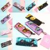 Glitter Two Mermaid Tone Pencil Case Earphone Data Cable Organizer Bag Students