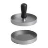 Aluminum Alloy Hamburger Meat Compactor,Plastic Handle Round Food Shrimp Cake Beef Cake Mold,Press Type Hamburger Meat Press