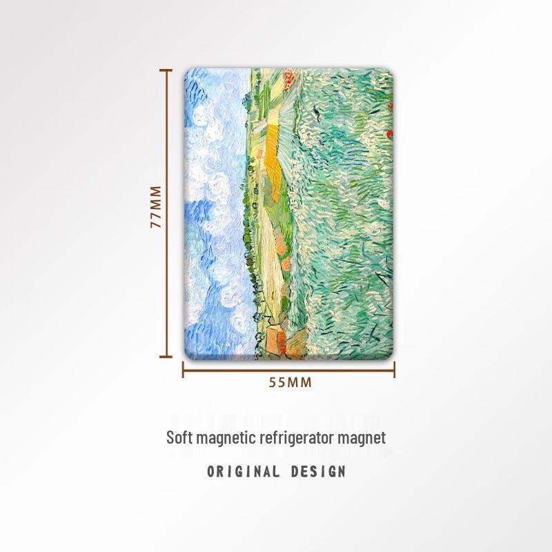 Van Gogh Wheat Field Cypress Refrigerator Magnets