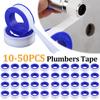 10-50PCS Water Pipe Stop Leaks Sealing Tape Sink Drain Pipe Thread Duct Tapes Plumbing Repair Tool Waterproof Sealant Tape