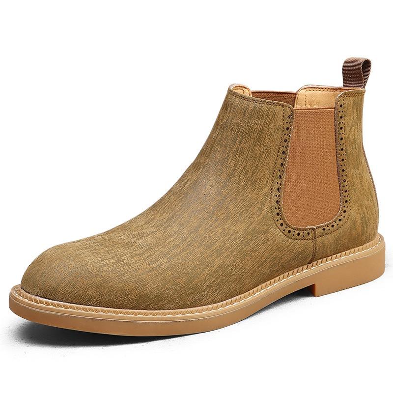 Boots Men's Large Size 4 Supply Retro Short Boots Autumn and Winter Men's Boots British Martin Boots Men's