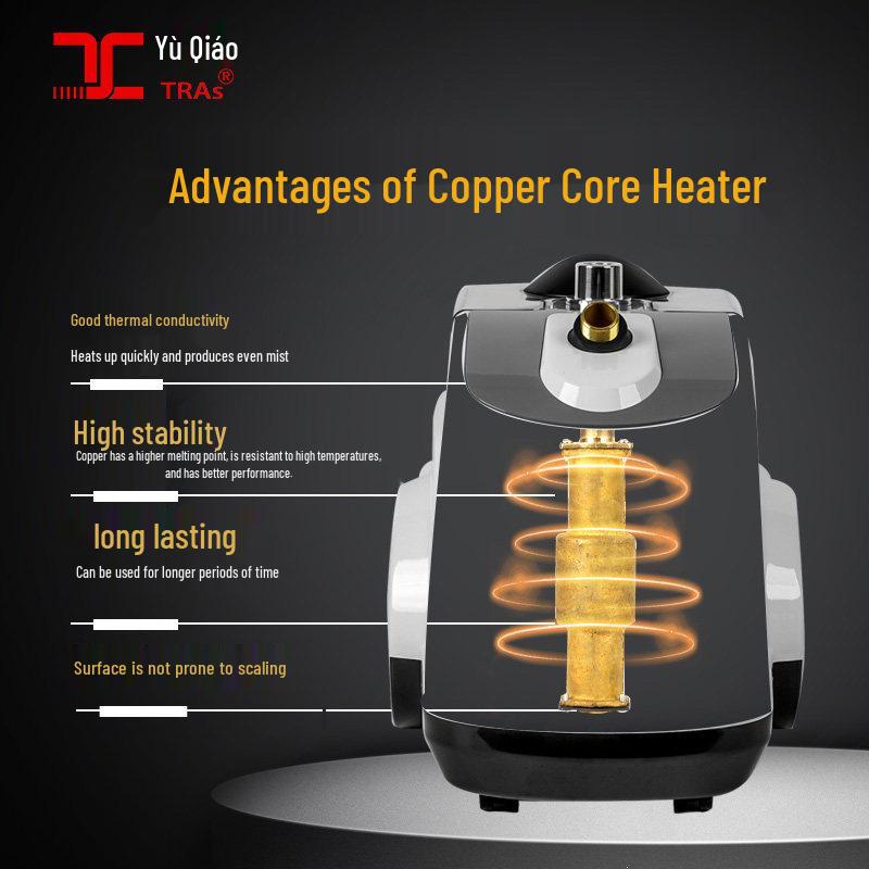 Yuqiao Vertical Garment Steamer: Powerful Commercial & Home Use Electric Iron with All-Copper Core.