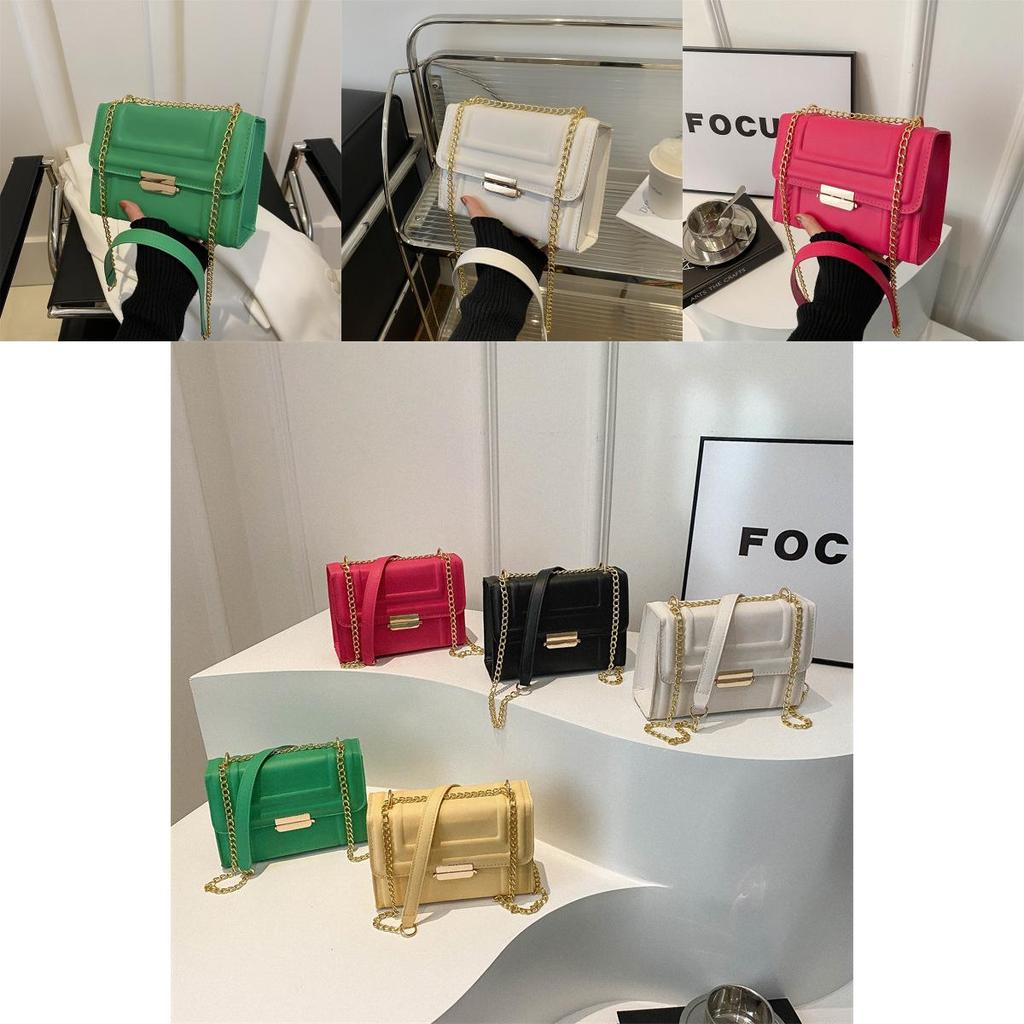 Trendy Street Style Small Pu Shoulder Bag For Young Girls With Stitching Details