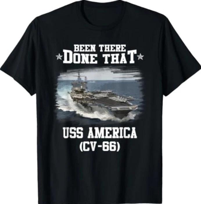 USS America CV-66 Veterans Day Father Day Gift T-Shirt