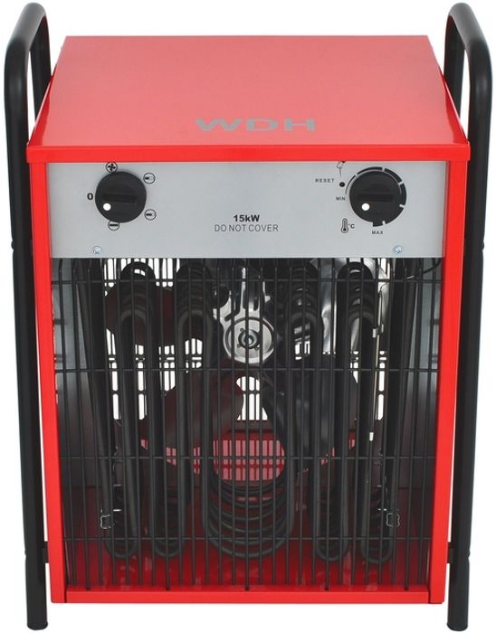 Radiateur électrique soufflant - WDH - WDH-IFH15 - 15kW - IP24 - 3 puissances de chauffage