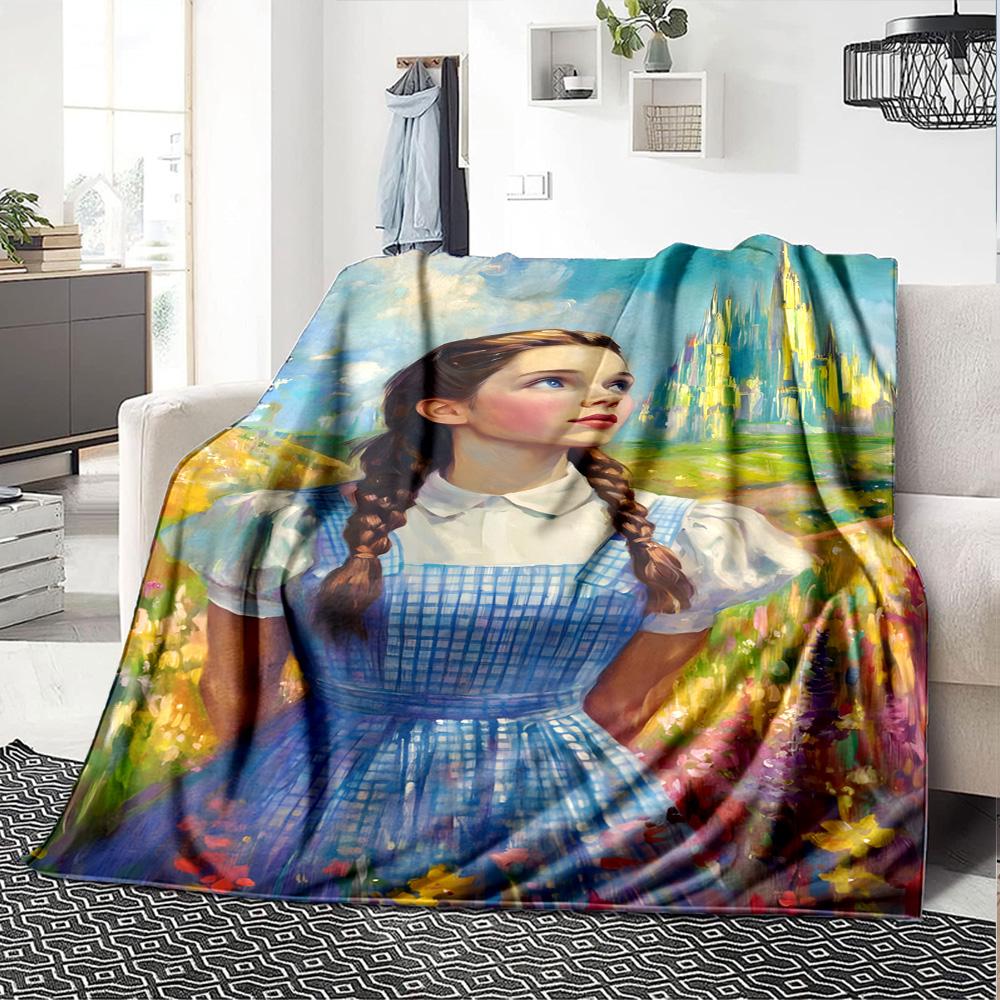 Wizard Oz Blanket Ultra-Soft Great for Couch Livingroom Bed for All Occasions Stylish Decor Gift for Travel Home Birthdays