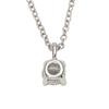 Used TIFFANY&Co. Necklace Solitaire Pt950Platinum/diamond 2.4g Platinum 1PD