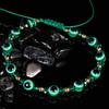 Blaue Augen Perlen Verstellbare Armbänder Türkische Glücksbringer Armbänder für Damen Herren zum Schutz und