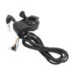 E‑Bike Thumb Throttle LCD Display Digital Battery Voltage Power Switch for Electric Vehicle