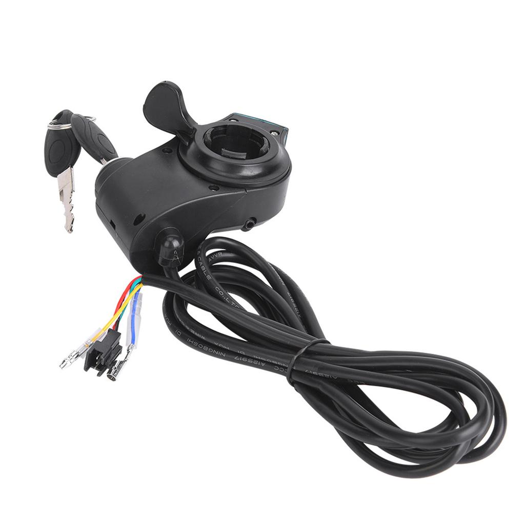 E‑Bike Thumb Throttle LCD Display Digital Battery Voltage Power Switch for Electric Vehicle