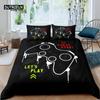 Home Living Luxury 3D Gamer Bedding Set Comfortable Duvet Cover Set Pillowcase Kids Bedding Set Queen and King EU/US/AU/UK Size
