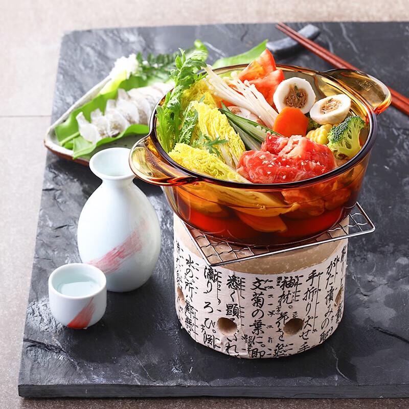 Przezroczysty szklany garnek Corning VISIONS