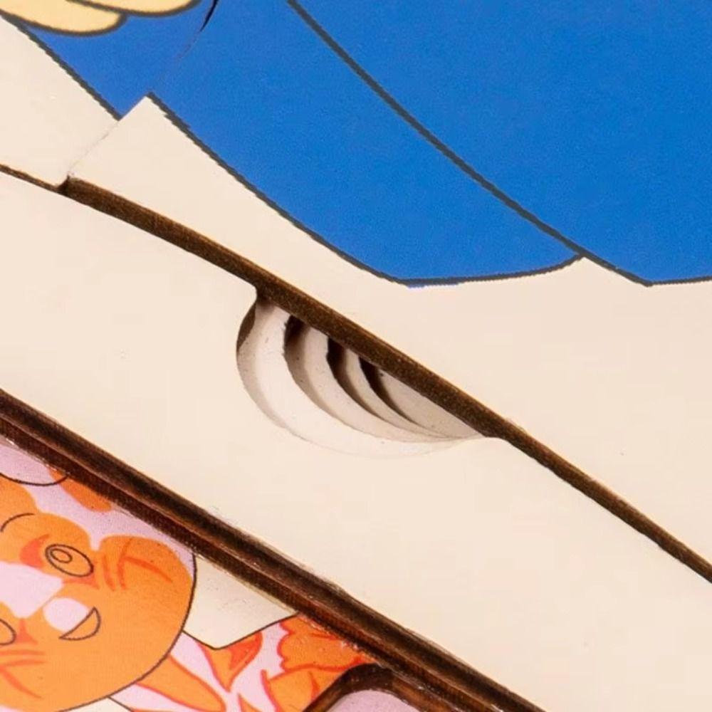 Multi-Layer Wooden Human Body Puzzle Boys Girls Educational Anatomy Jigsaw  Learn Body Parts