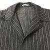 BLUE TORNADO Cotton Jacket Coverall/Men’s M/Stripe Gray/Blouson/Outerwear/Coat Made In Japan(USED)