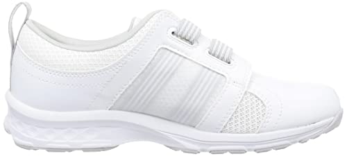 Mizuno Airfort 2 Nurse Shoes, White/Light Gray, Size 24.0 cm, 3E