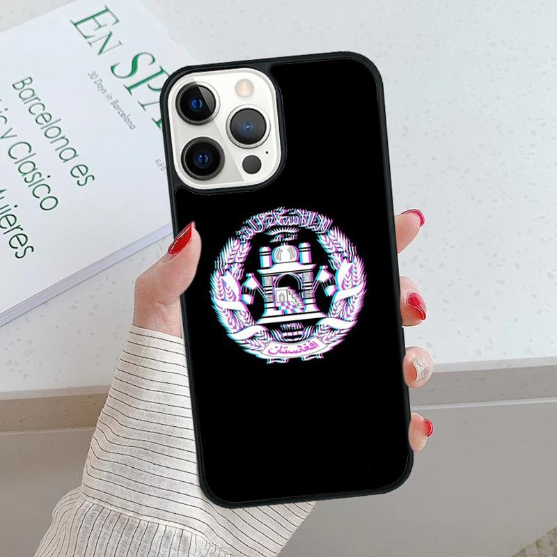 I Love Afghanistan Flag Phone Case Cover For iPhone 17 Air 15 16 16e 14 13 Pro Max Coque 12 11 Pro Max For Apple PLUS Fundas