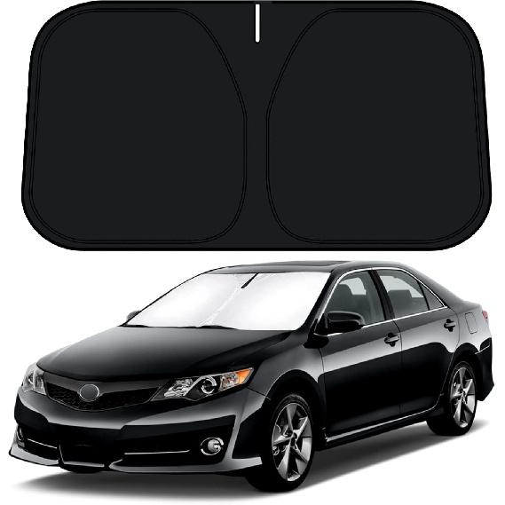 Windshield Sun Shade for 2012 2013 2014 2015 2016 2017 Camry Accessories, Front