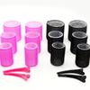 Hair Rollers Self Grip Hook Hair Curlers with Styling Clip Heatless Hairs Roller SalonDressing Curlers Sticky Hair Styling Tools