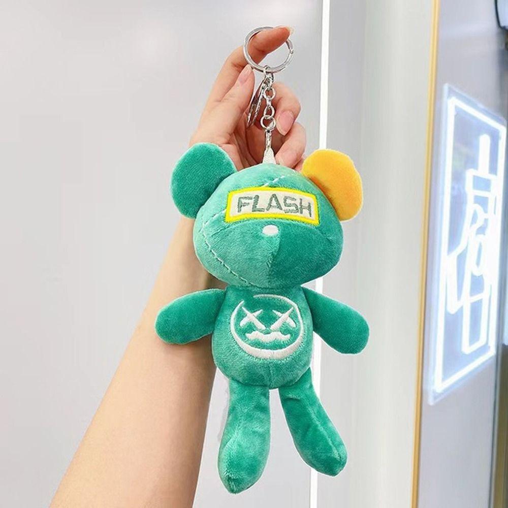 Plüsch Kette Anhänger Mit Bär - Baby Schnuller Clip & Spielzeug Halter