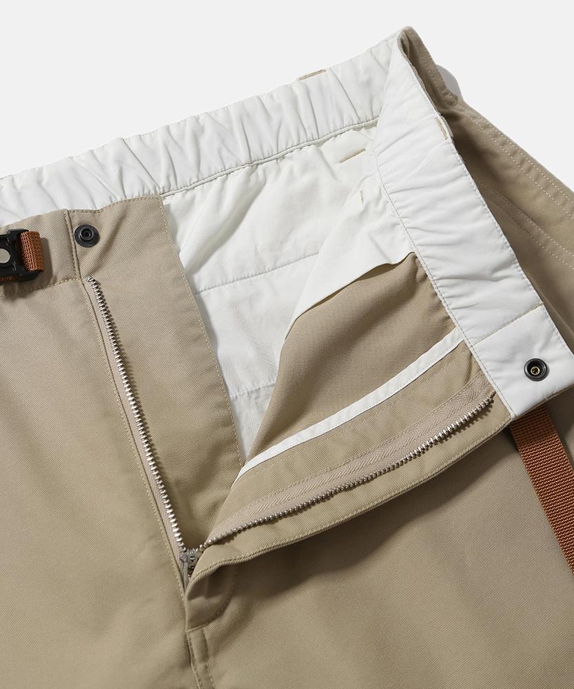MOIF [Ss26] Comfy Skater Shorts / Pale Khaki