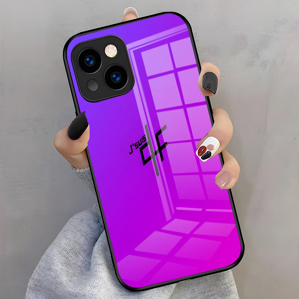 

P-PNL Phone Case For IPhone 17 Pro Max 16 15 14 Pro Max 13 11 X Xs Xr 8 7Plus Glass Cover iPhone 15 Pro Max