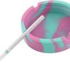 Portable Camouflage Ashtray Anti-scalding Cigarette Holder Environmentally Friendly Soft Round Silicone Ashtray Ashtray Holder