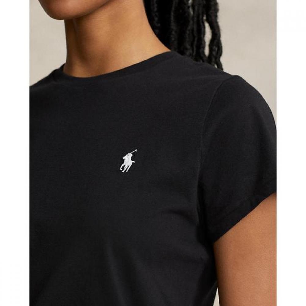 Polo Ralph Lauren Women Cotton Jersey Crewneck Tee  Wmpoknincu20694001 