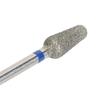 2pcs Nail Art Drill Bits Rough Surfaces Remove Dead Skin Nail Polishing Heads for Nail Grinding Machine Blue