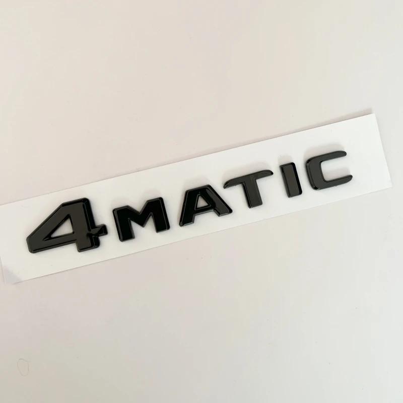 Car Trunk Letters Logo Alphabet Badge Emblem Sticker For Mercedes Benz C Class C43 C53 C63 C200 C260 C300 4 Matic W204 W205 W206