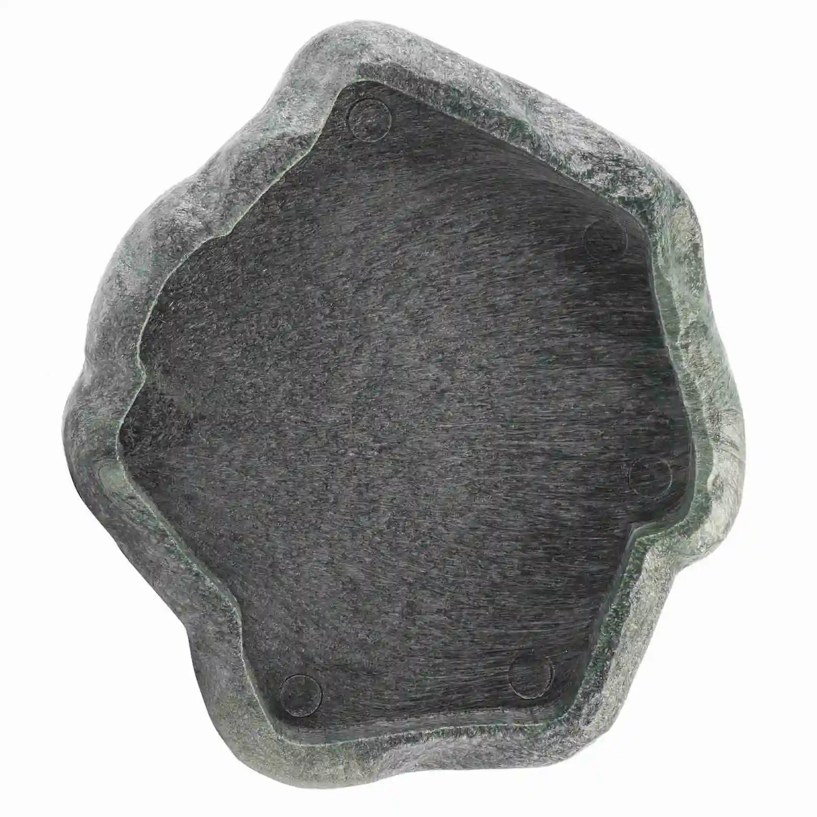Abs Resin Reptile Rock Food And Water Dish Feeder Bowl For Tortoise Lizard Lizard Feeder Reptile Bowl Reptile Feeder Pet