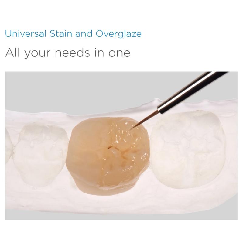 5g/Dose DS Sirona Universal Spot-On Glasur, Hochviskose Labor-Überglasurpaste für Keramik.