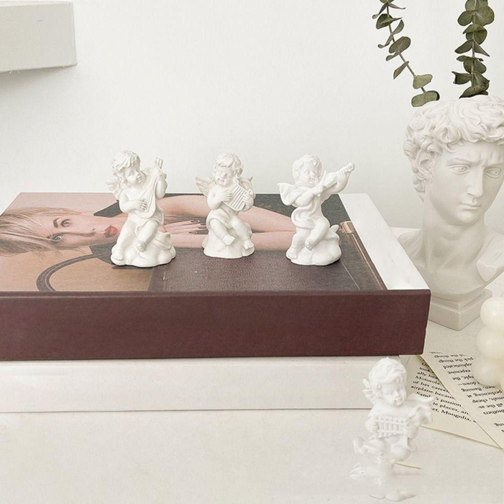 Crafts Peaceful Prayer Desktop Figurine Cupid Angel Statue Character Sculpture Garden Ornaments