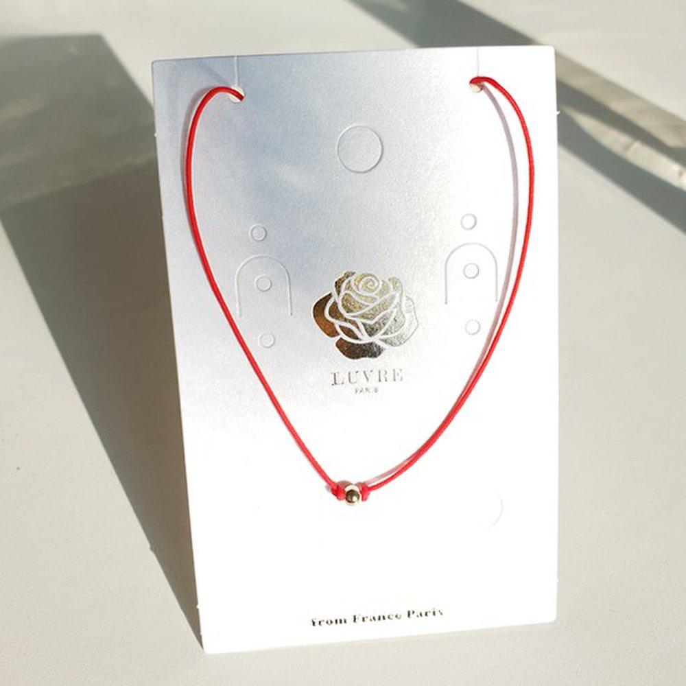 14K Gold Ball Thread Bracelet Ba0237