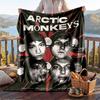 Warm Flannel Throw Blanket,Arctic Monkeys Lightweight Cozy Blanket For Bed Sofa And Daily Use