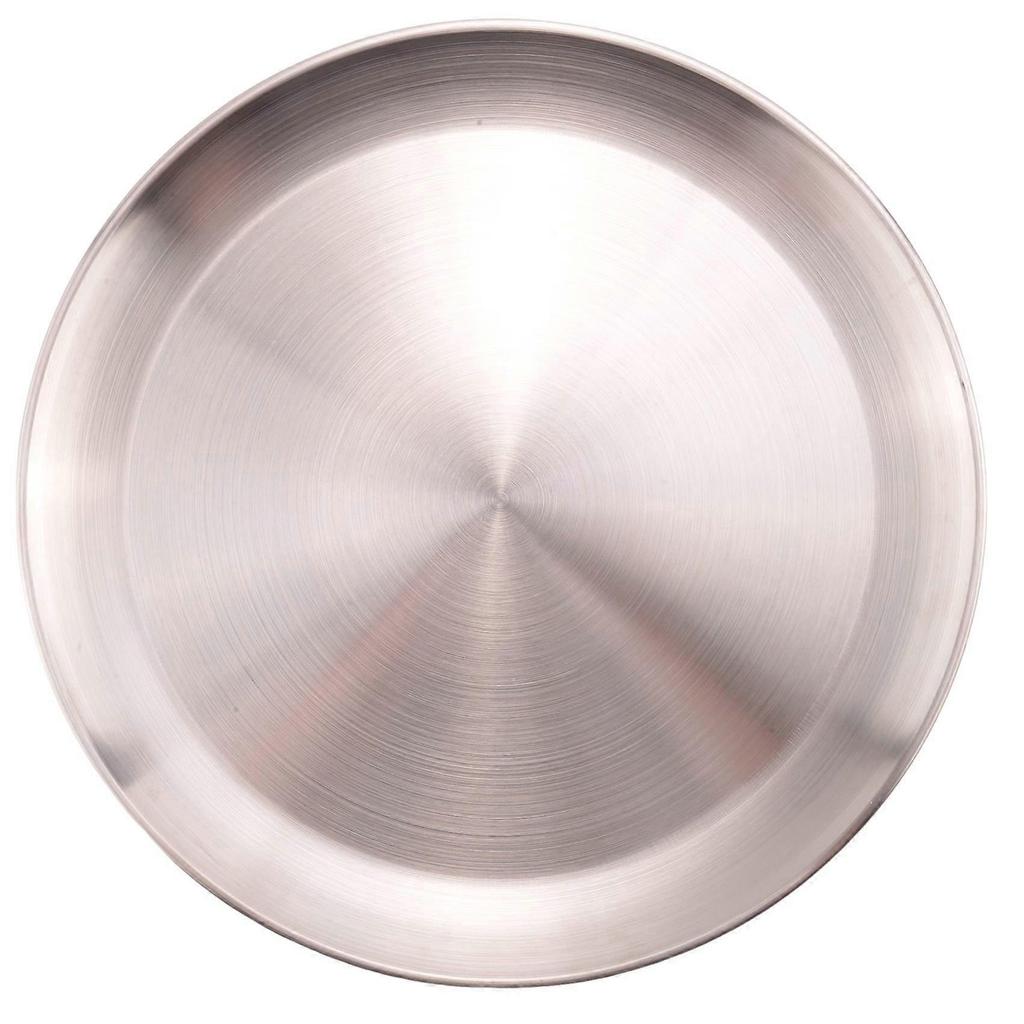12 Pack 12 Inch Pizza Tray,Stainless Steel Pizza Oven Baking Tray,Round Pizza Baking Sheet,for Baking Roasting Serving