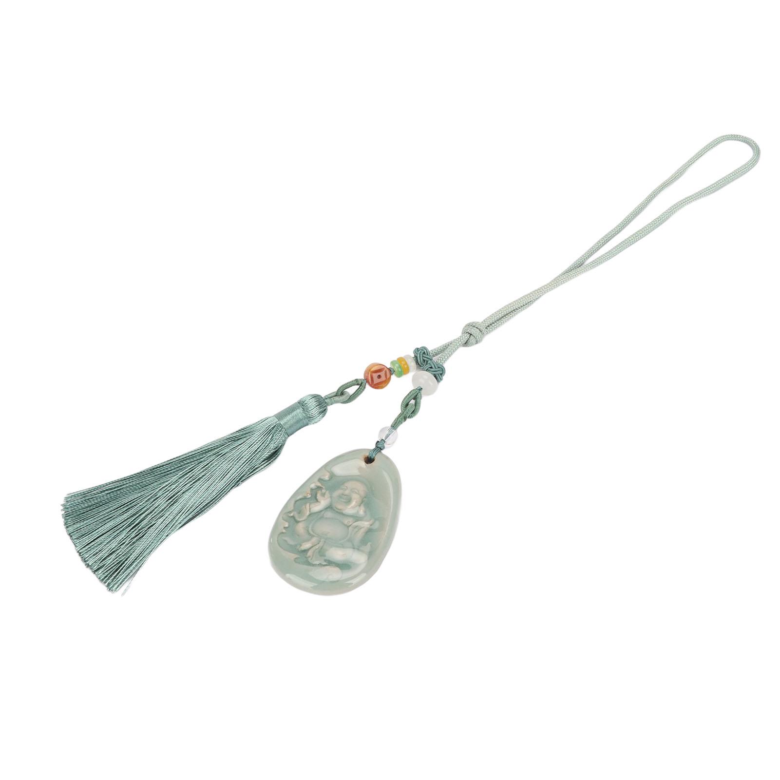 

Подвеска в виде кисточки для автомобиля, красивые бусины на удачу, подвеска в виде кисточки для кошелька, подвесные украшения для автомобиля с местом для хранения