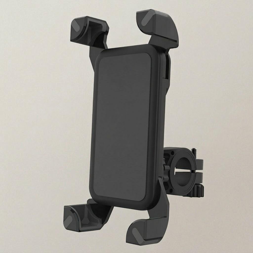

Bike Phone Holder Motorcycle Mount Accessories Bicycle Enthusiast Adjustable Universal Smartphone Stand чёрный