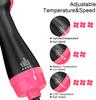 Hot Air Brush One Step Hair Dryer & Volumizer Hair Dryer Brush Negative Ion Generator For Straightening & Curling Hot Air Paddle