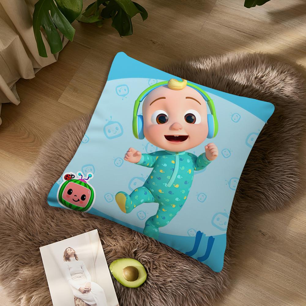 Cartoon Cute C-Cocomelons Baby Pillow Case Living Room Home Sofa Office Shop Cover Printing Comfort Decoration Nordic Simplicity