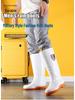 Military-Style Non-Slip White Rubber Boots for Men and Women - Thickened Wading Work Shoes